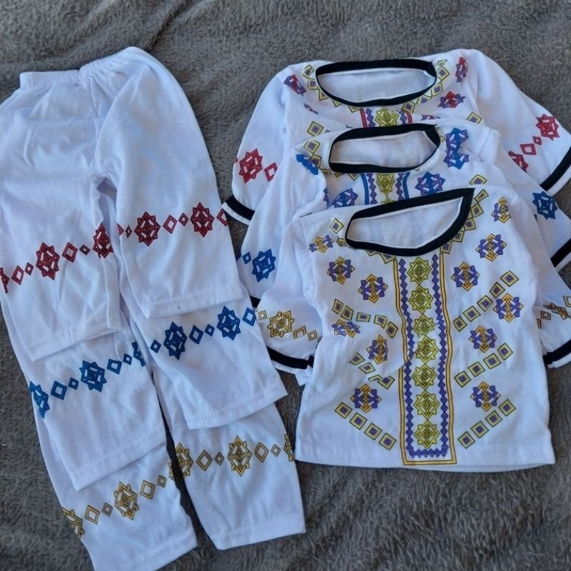 stelan koko bayi 0-6 bulan rendom motif warna