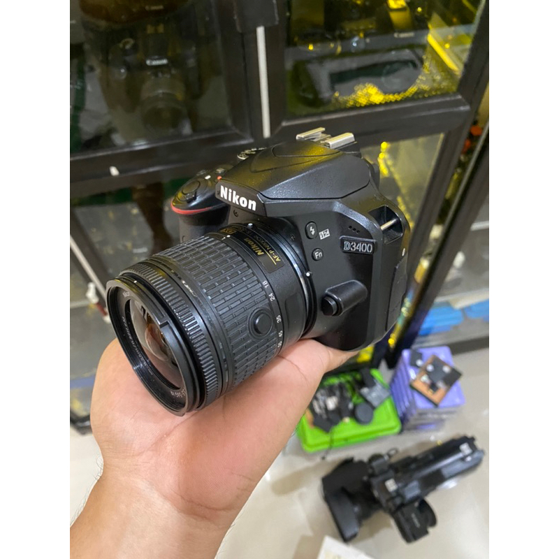 NIKON D3400 BEKAS NIKON D3400 KIT AFP BEKAS