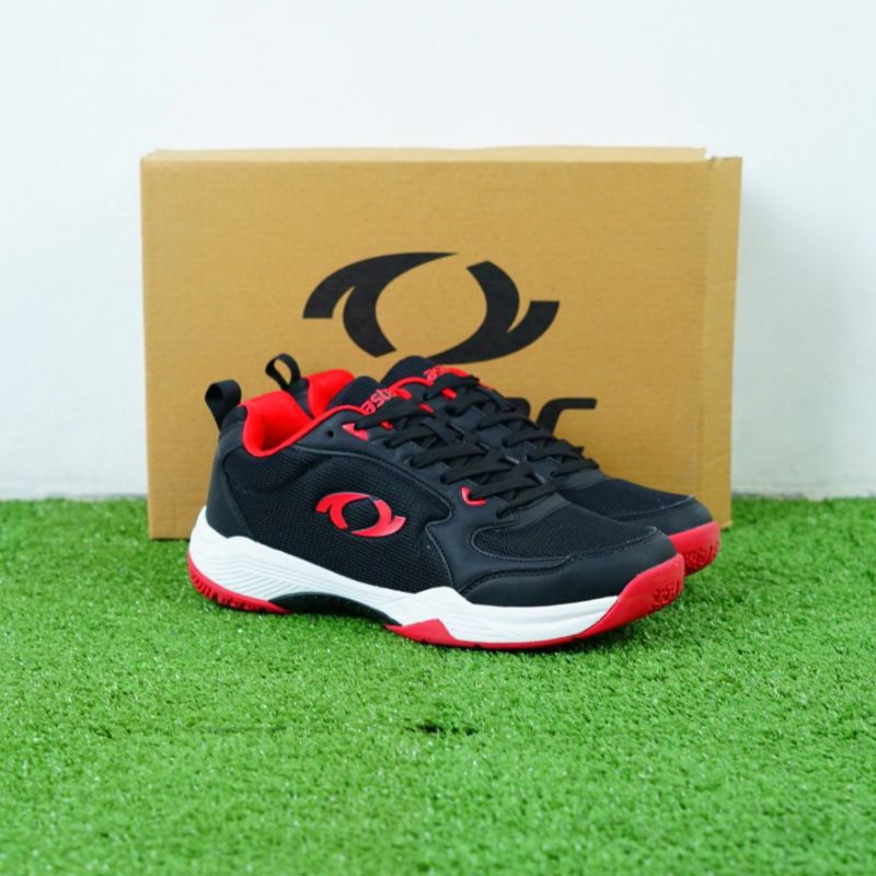 Sepatu Badminton Astec James Black Original