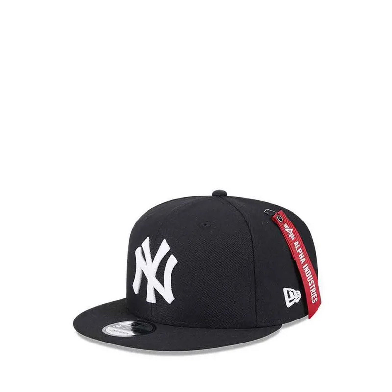 TOPI NEWERA X ALPHA INDUSTRIES 950 ALPHA 1086 NEYYAN MEN'S CAPS - BLACK