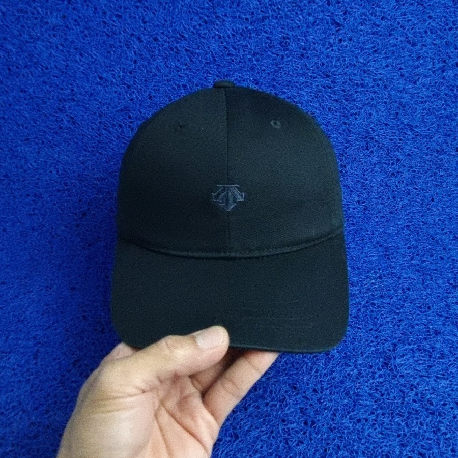 topi descente full black small logo second original