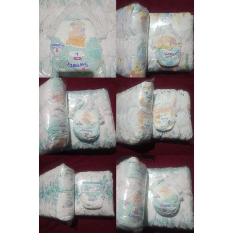 pampers sweety non kemasan isi 50