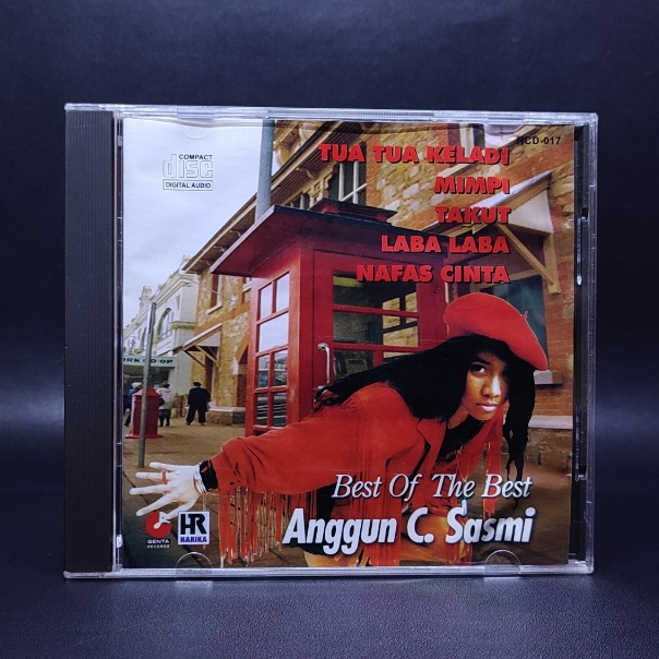 CD ANGGUN C SASMI - BEST OF THE BEST ANGGUN ( CD ORIGINAL )