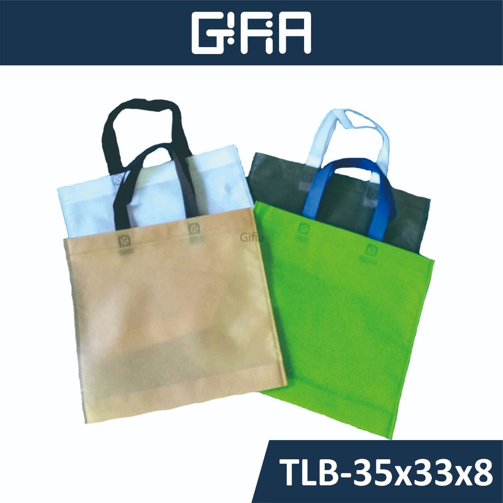 

Kantong Spunbond / Tas Kain / Goodie Bag Polos Tas Souvenir / Kantong Souvenir (35x33x8)