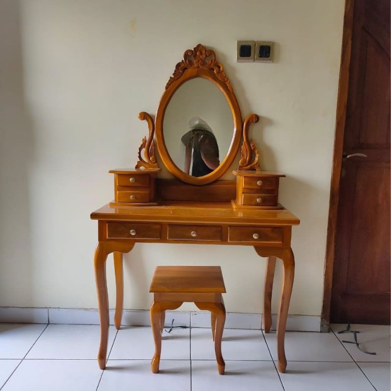 Meja Rias Kartini Kayu Jati - Meja Rias - Meja Rias Kartini