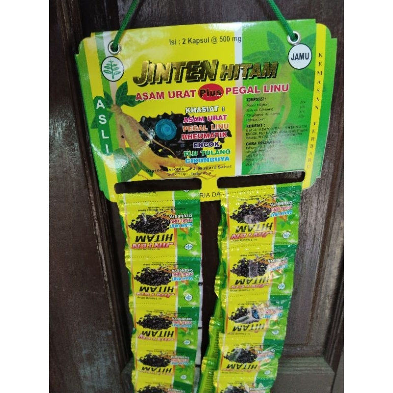 JINTEN HITAM kapsul original