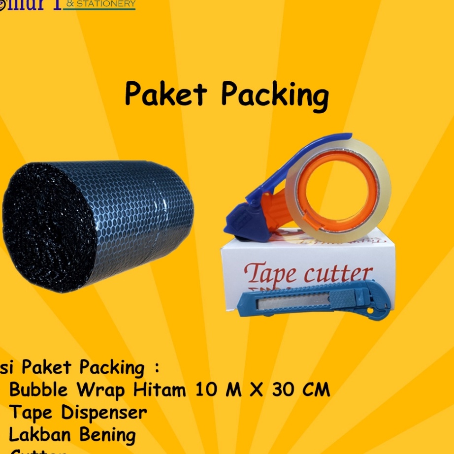 

FG2 BUBBLE WRAP BERBAGAI UKURAN PLUS ALAT PACKING