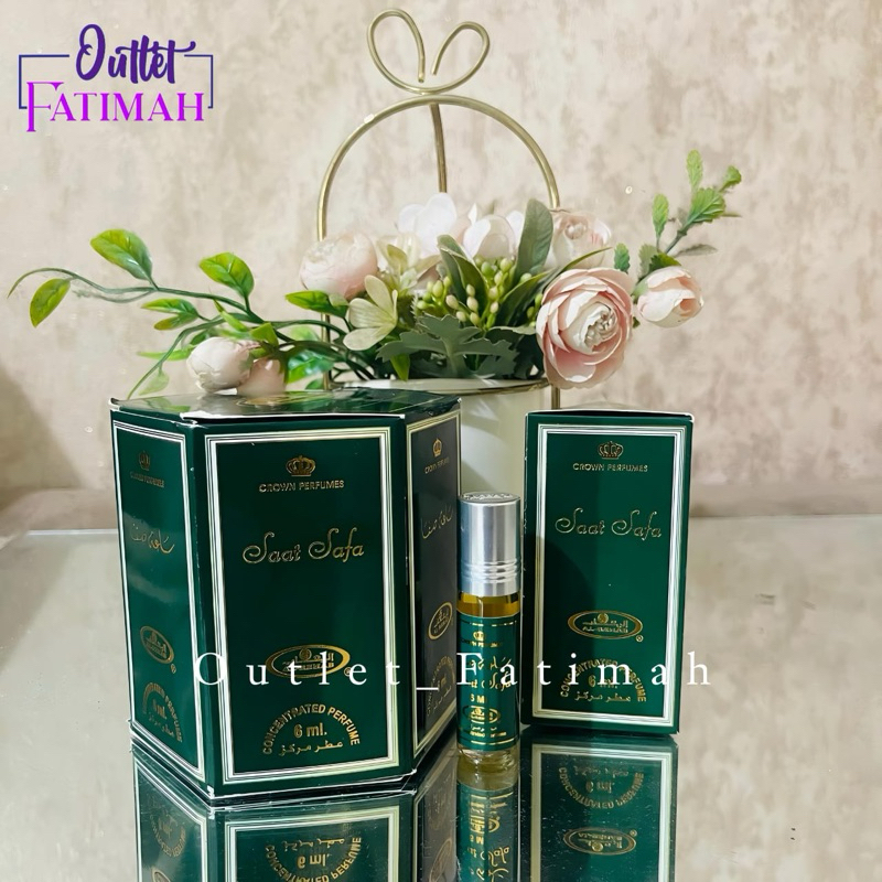 Parfum Al Rehab 6ml Aroma Saat Safa isi 6pc. Minyak wangi non alkohol al rehab original