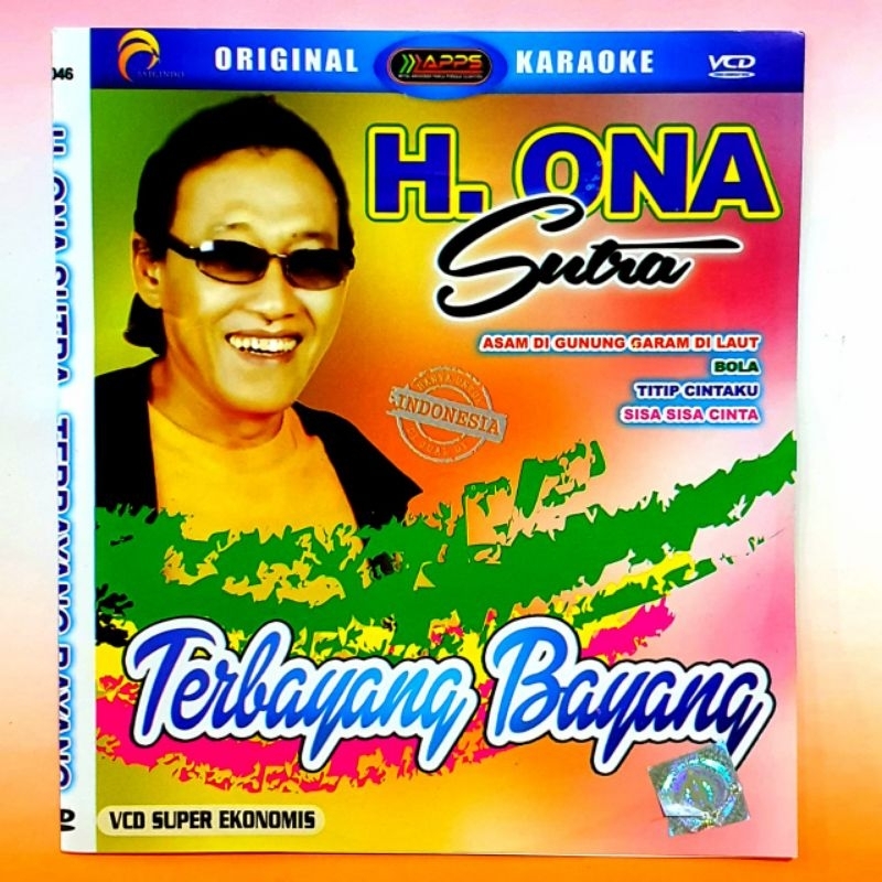 KASET ORIGINAL VCD LAGU H ONA SUTRA BISA BUAT KARAOKE-LAGU DANGDUT TERLARIS-LAGU ALBUM ONA SUTRA-LAG
