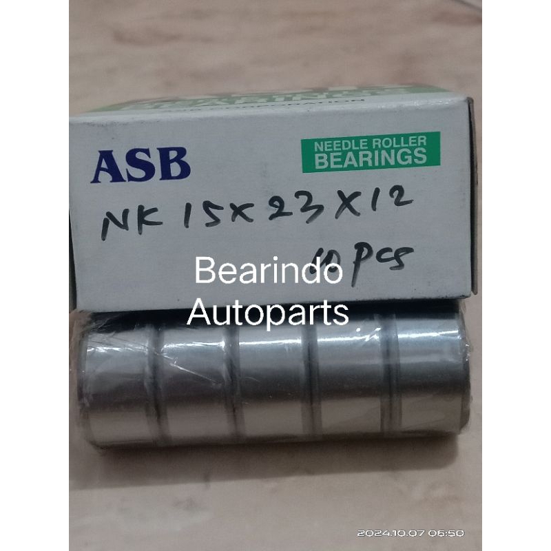 Needle Bearing NK 15x23x12 ASB
