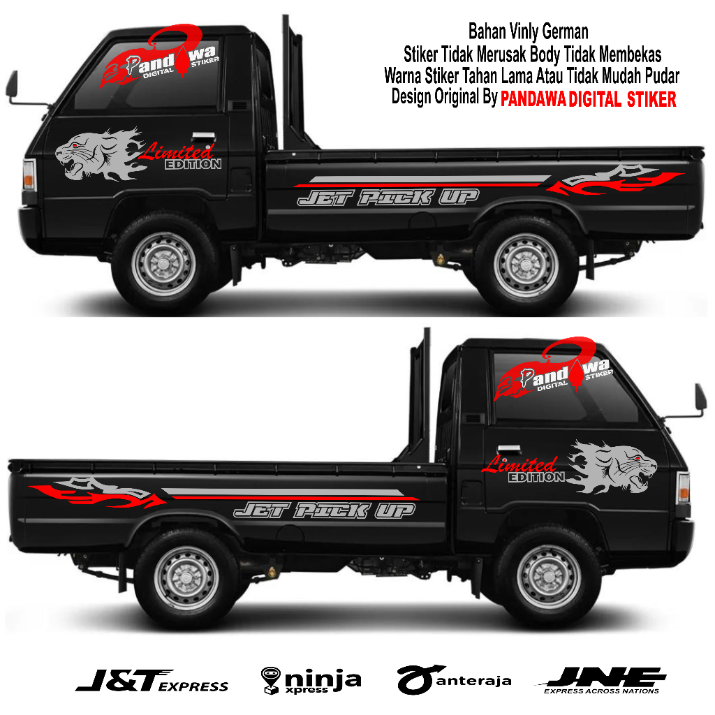 stiker cutting mobil pick up l300 sport stiker list strip mobil pick up l300 new bisa custom nama