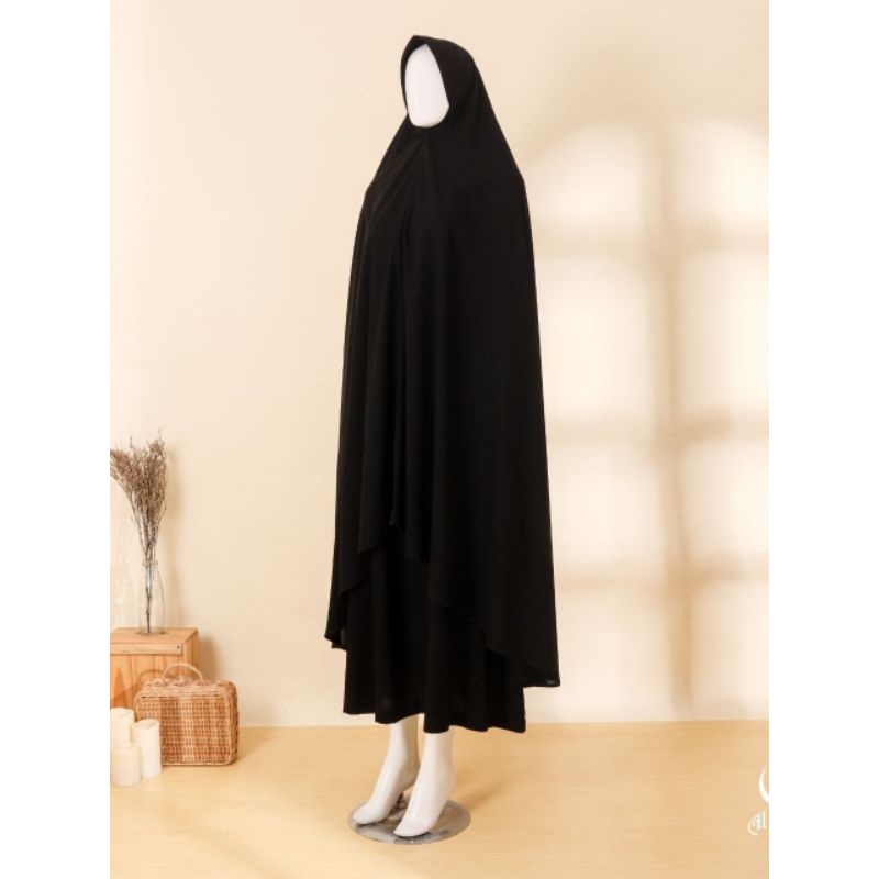 KHIMAR HITAM - KHIMAR BASIC AL ARABIAN - KHIMAR JETBLACK