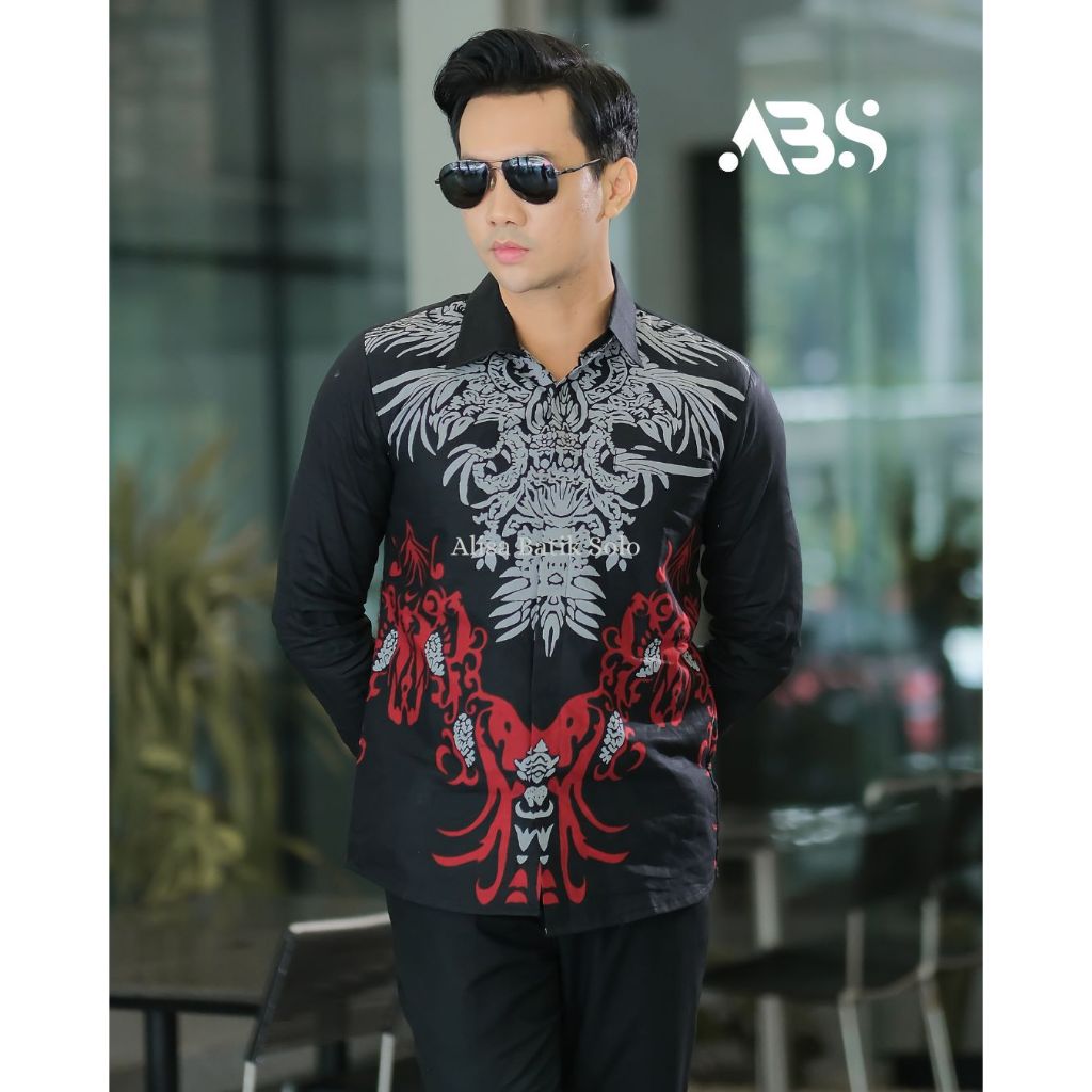 GANESHA BAJU BATIK PRIA MOTIF TERBARU ALISA BATIK SOLO BAHAN KATUN