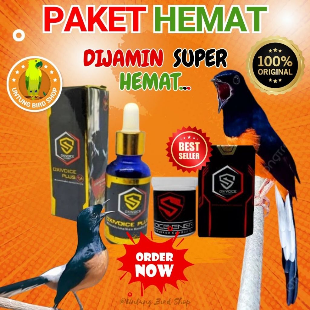 Paket Oxivoice Energy dan Oxivoice Plus