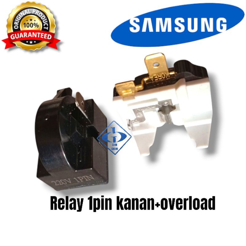 Relay PTC overload kulkas samsung 1 pintu