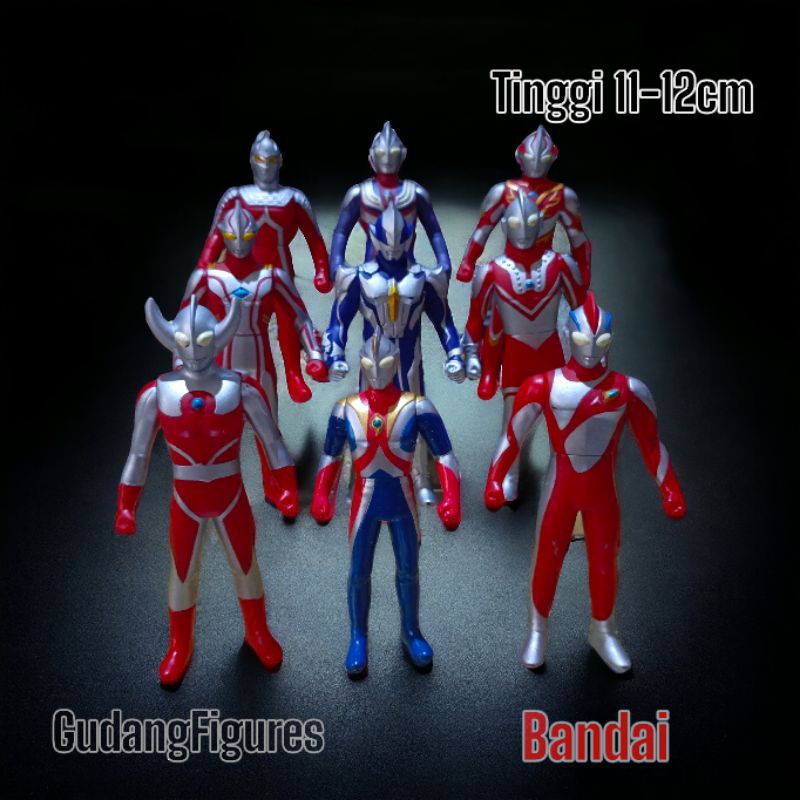 Bandai vintage figure ultraman and kaiju