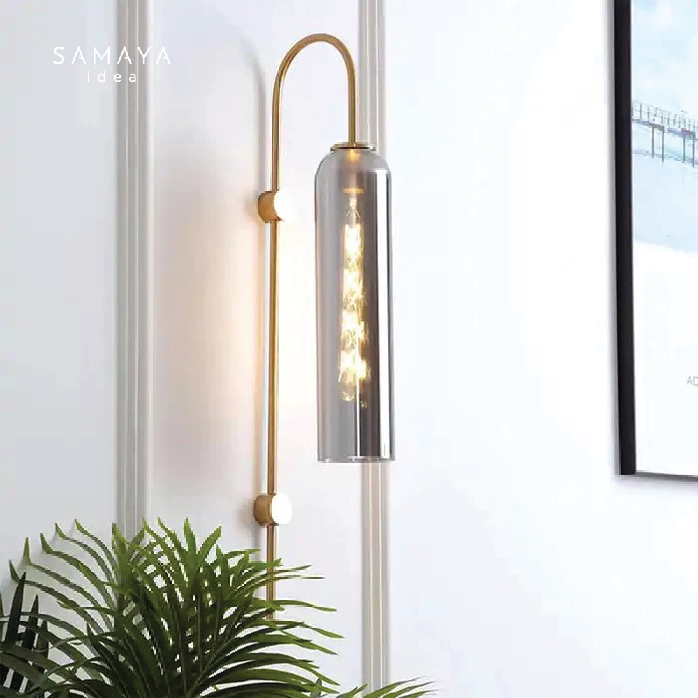 Lampu Dinding Nordic Minimalis | Lampu Dinding Minimalis | Lampu Dinding Modern | ROCA WALL LAMP