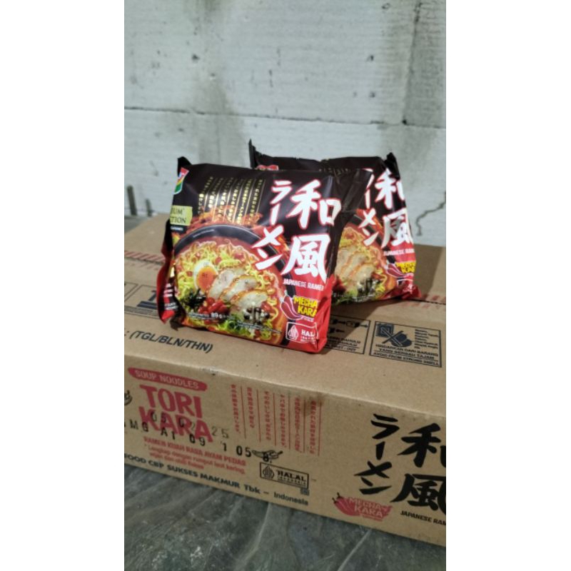 

Mie kemasan/Indomie kuah/Tori Kara/Mie Ramen