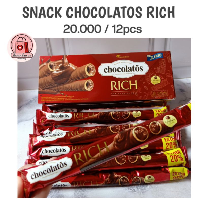 

SNACK CHOCOLATOS RICH isi 12pcs