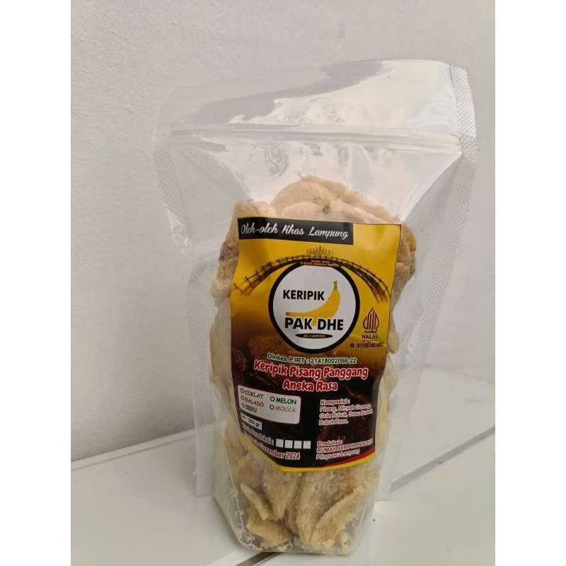 

Keripik Pisang Pakdhe Keju Susu