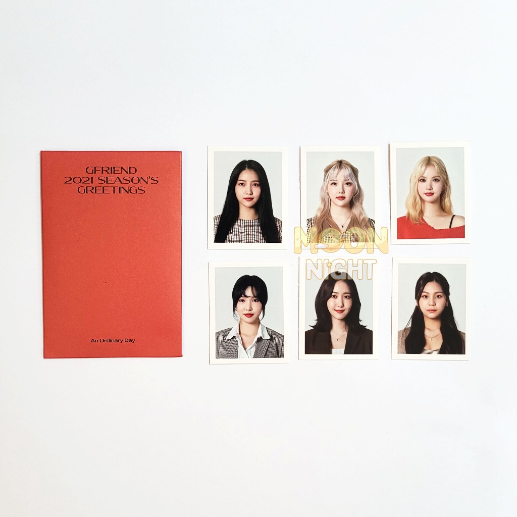 [OFFICIAL] ID PHOTO SET - GFRIEND 2021 SEASON’S GREETINGS (SOWON, YERIN, EUNHA, YUJU, SINB, UMJI)
