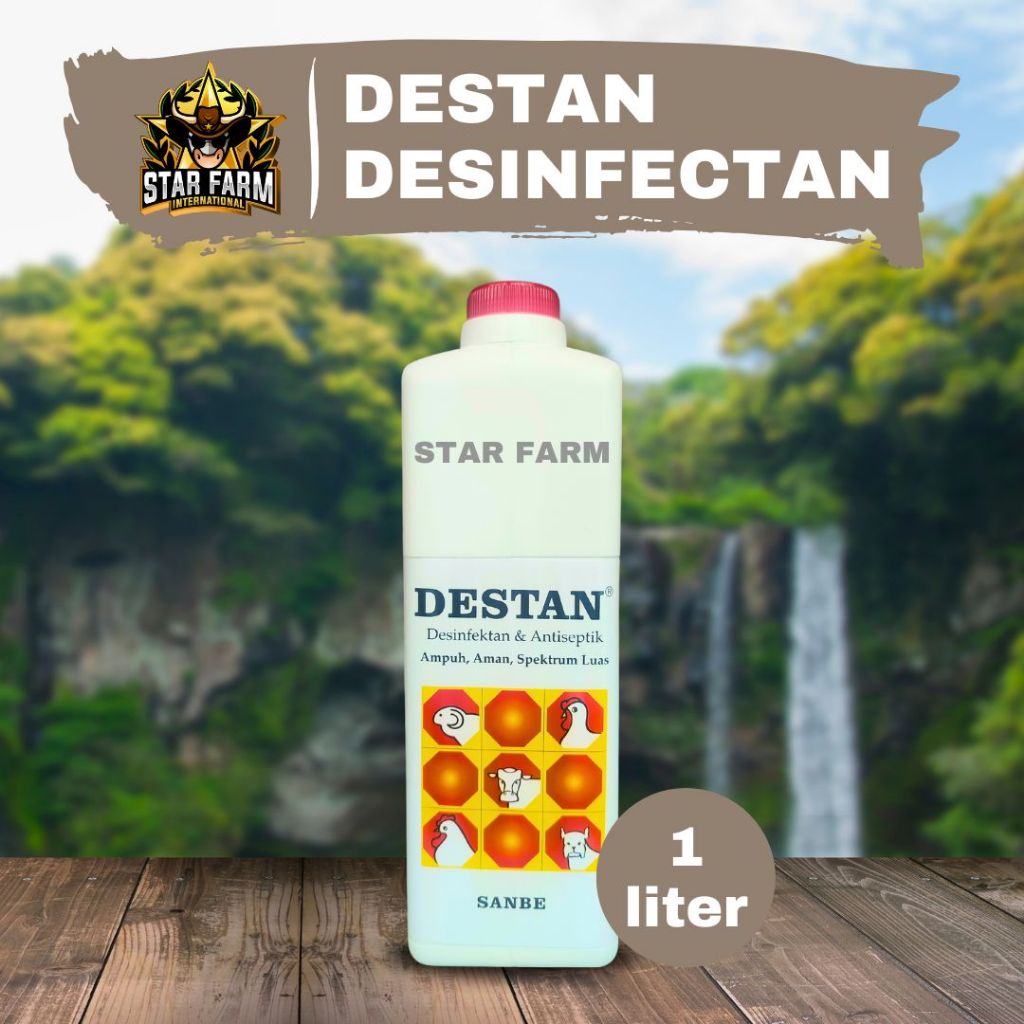 DESTAN Desinfektan & Antiseptik untuk Peternakan 1 liter