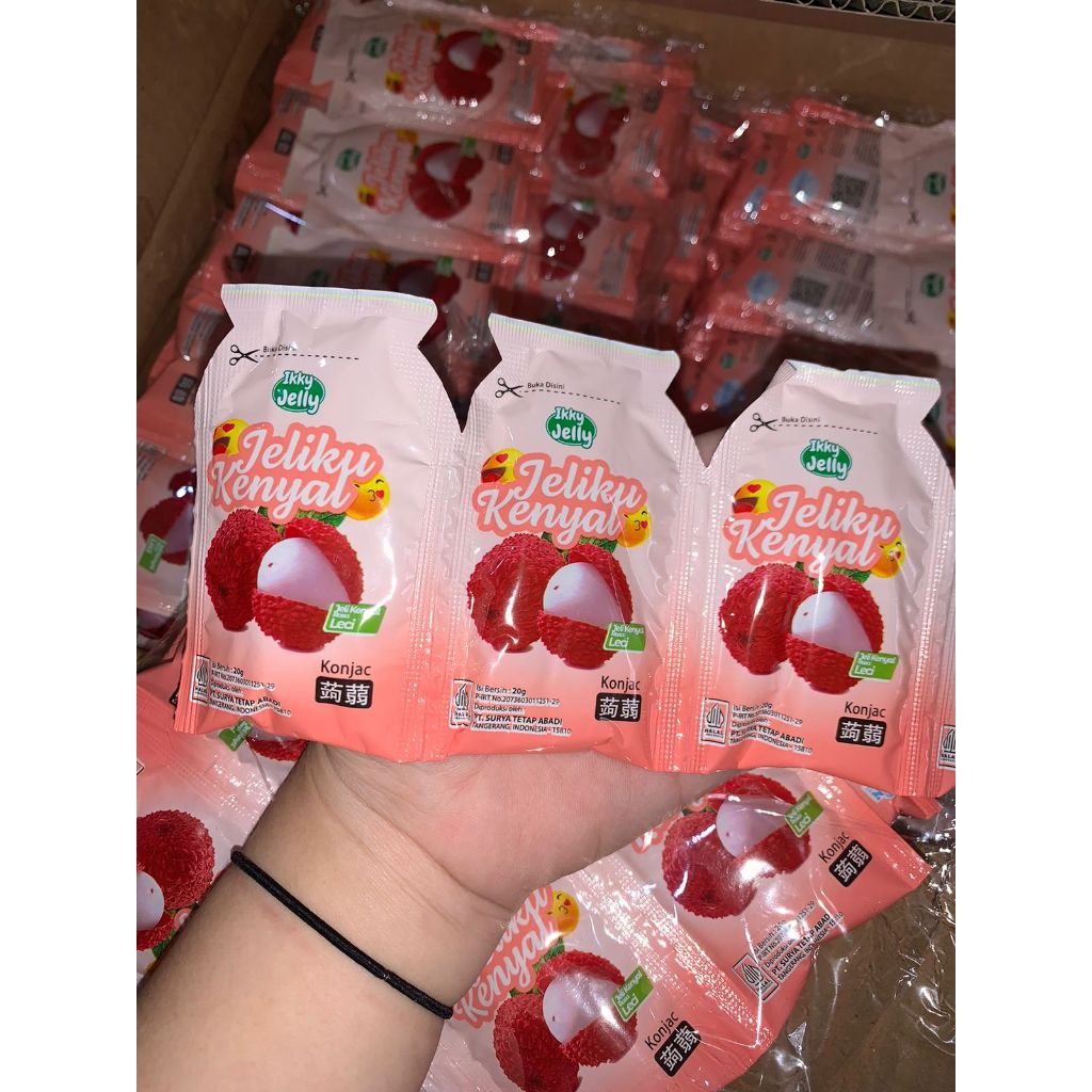 

JELI MINI CAMILAN JELIKU KENYAL IKKY JELLY RASA BUAH