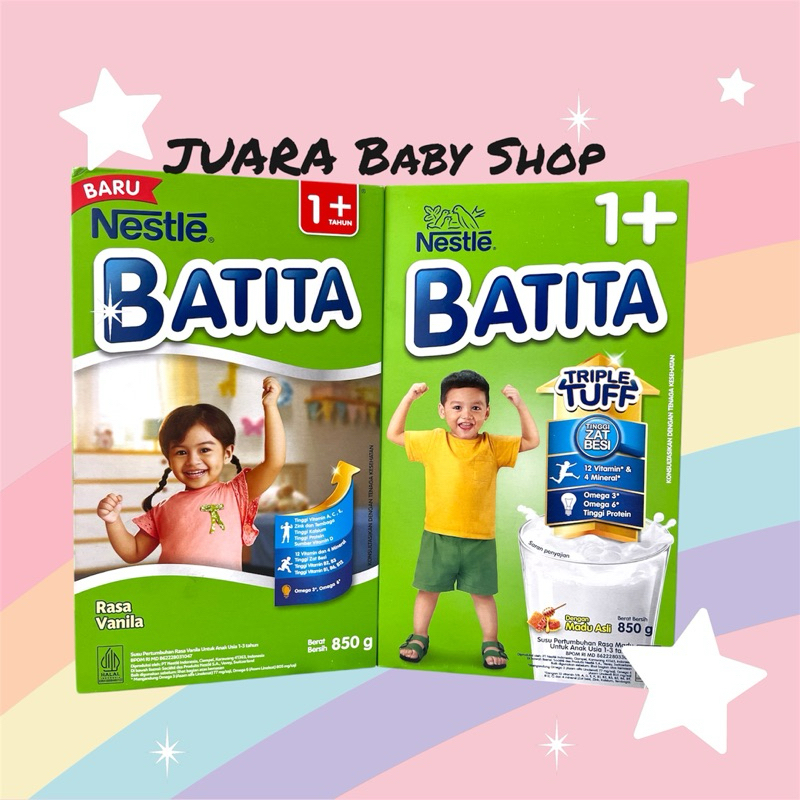 

NESTLE BATITA 1+ RASA VANILA / MADU 850 gr