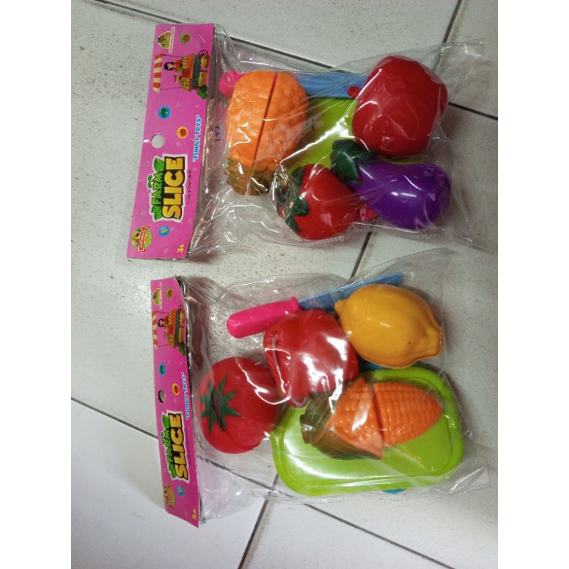 Mainan Anak Buah Potong Farm Slice OCT1911