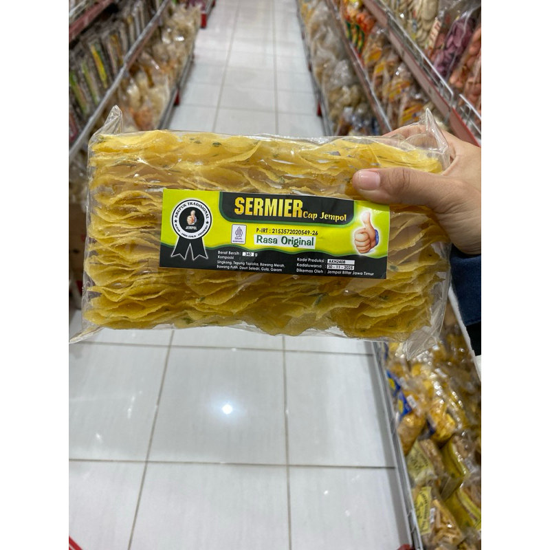 

Kerupuk Sermier Mentah Berat 340 Gram