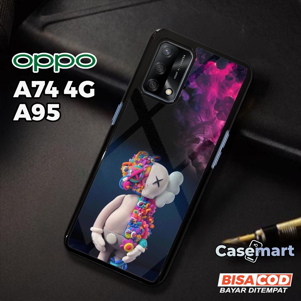 Case OPPO A74 4G A95 Casing OPPO A74 4G A95 Casemart [KKWS] Case Glossy Case Aesthetic Custom Case A
