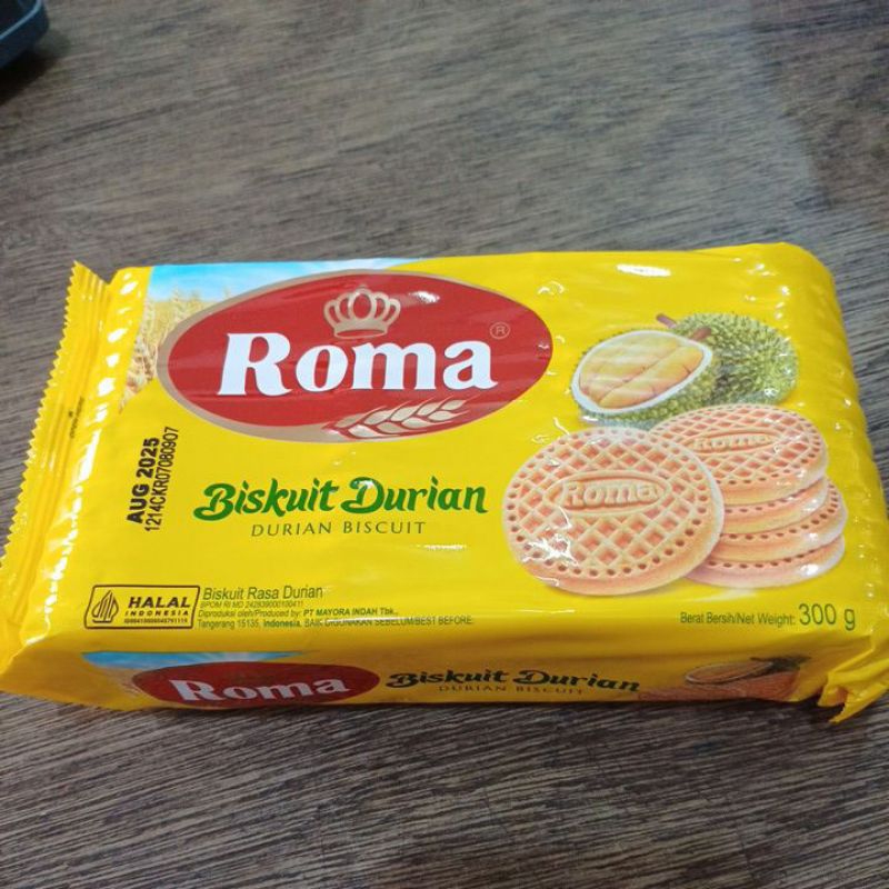 

Roma Biskuit Durian 300 Gr