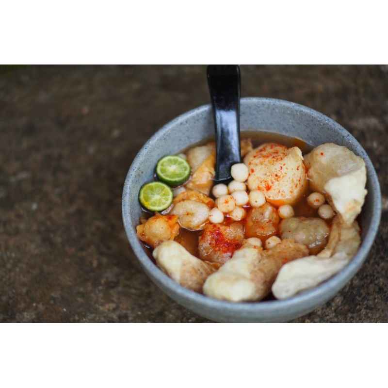 

Kode A | Baso aci tulang cabe ijo-merah