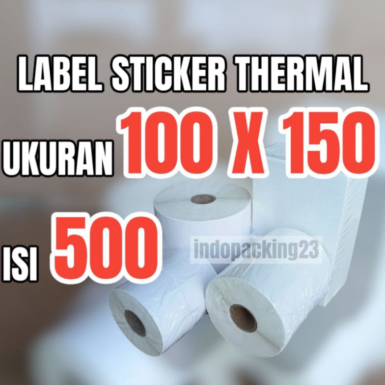 

KODE D92P LABEL STICKER THERMAL ISI 5 1X15X5 KERTAS THERMAL 5PCS 1 X 15 X 5 THERMAL MURAH