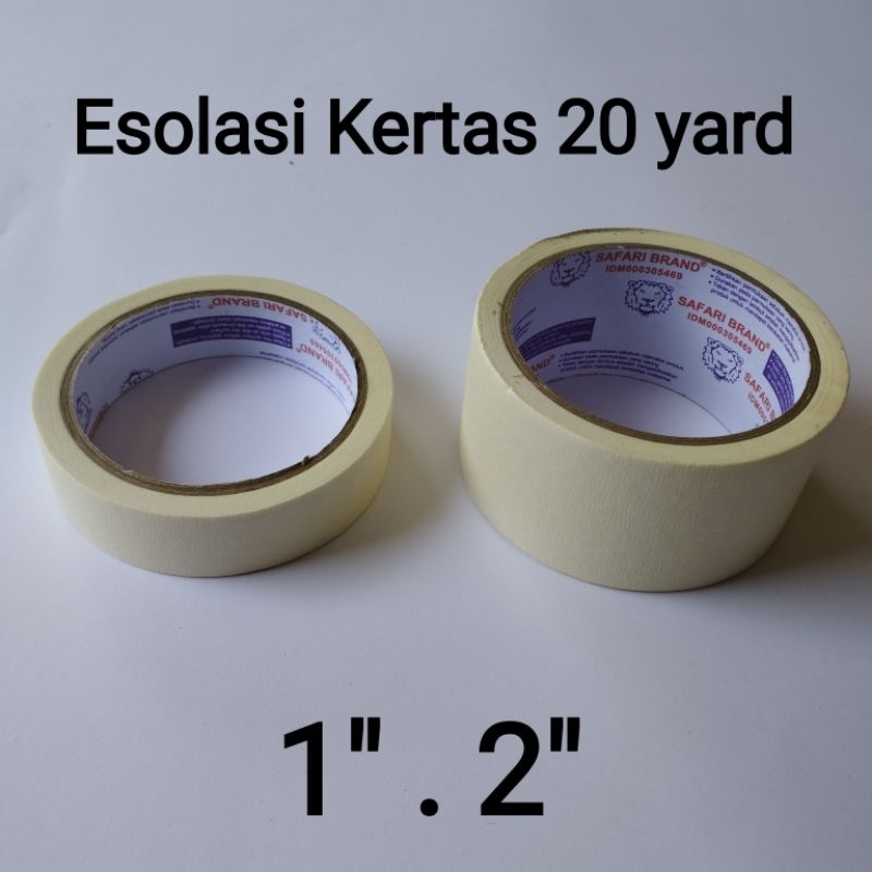 

Lakban Kertas 20 yard