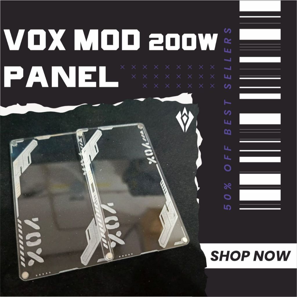 

Akrilik Magnet Vox 200 Transparant