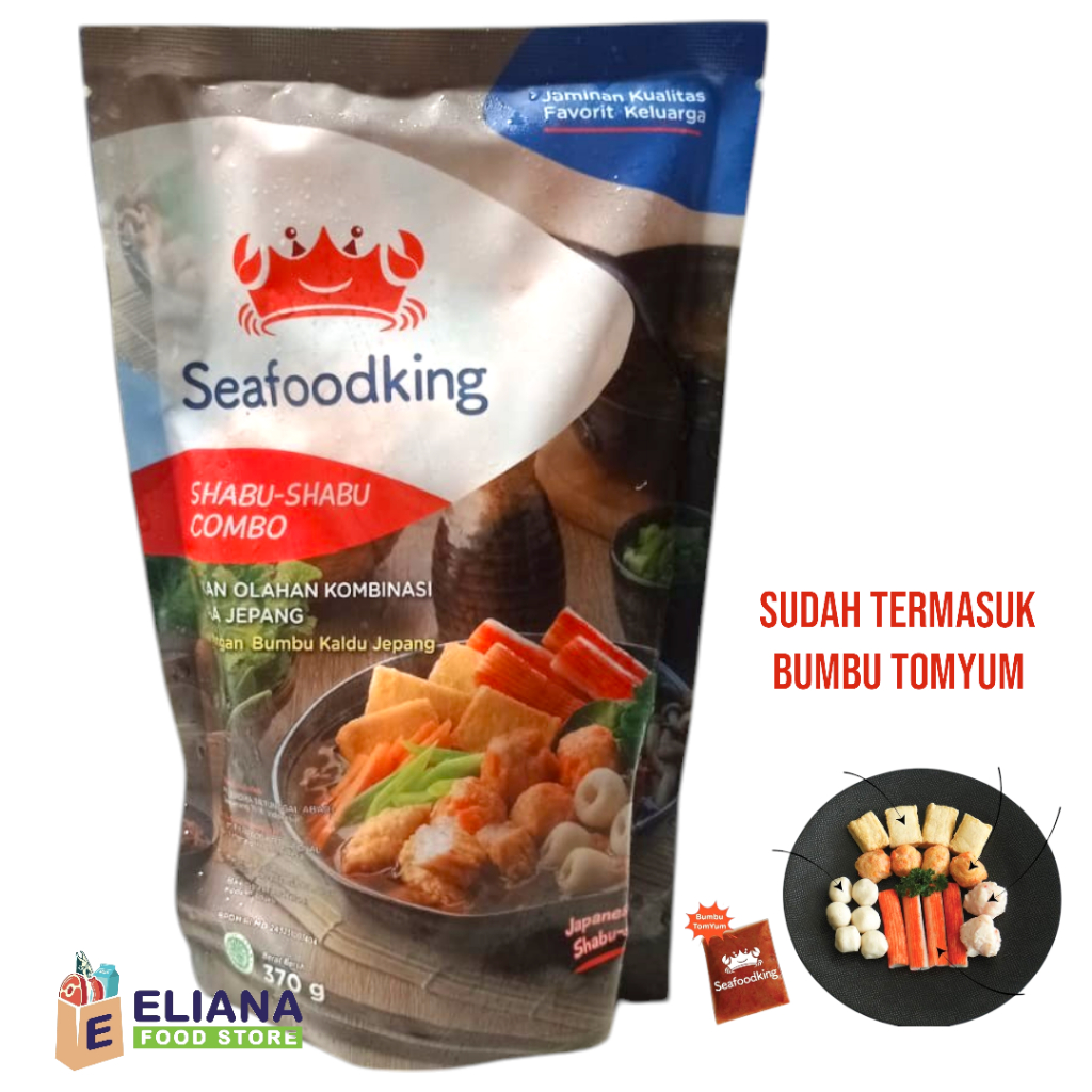 

Seafoodking Shabu Combo 20 pcs + Tom Yum Sauce 300 GR
