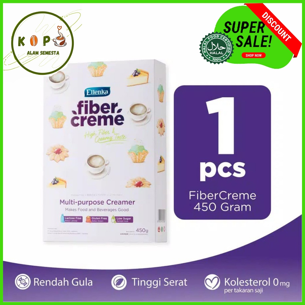 

Elenka Fiber Creme / Krimer / Creamer 450gr