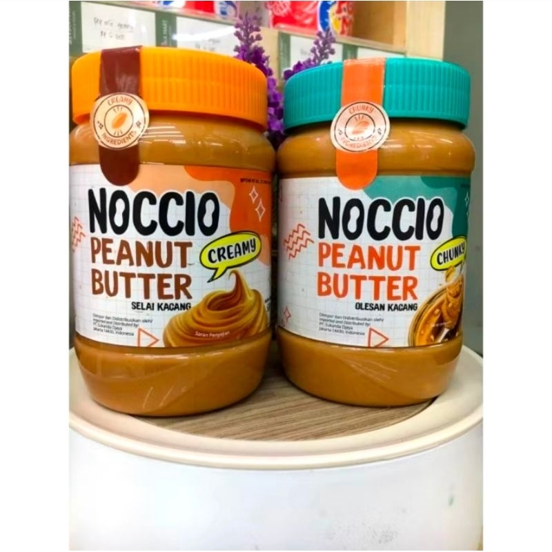 

NOCCIO PEANUT BUTTER 500G EXP.Agustus 2025. ( PEKING BELUM TERMASUK BUBBLE, JIKA INGIN PAKING MENGGUNAKAN BUBBLE HARAP ORDER DENGAN BUBLENYA.)