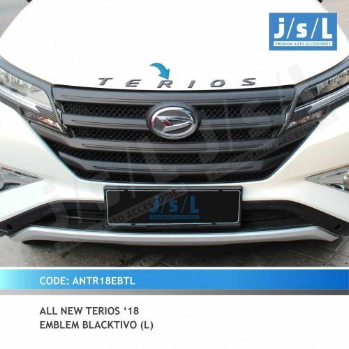 All New Terios Aksesoris JSL Hood Emblem Kap Mesin