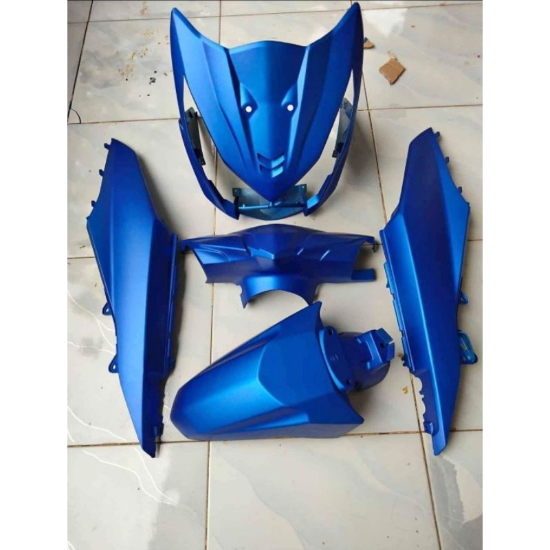 Full Body Halus Honda Beat Fi Tahun 2013 - 2015 Warna Custom Biru Doff