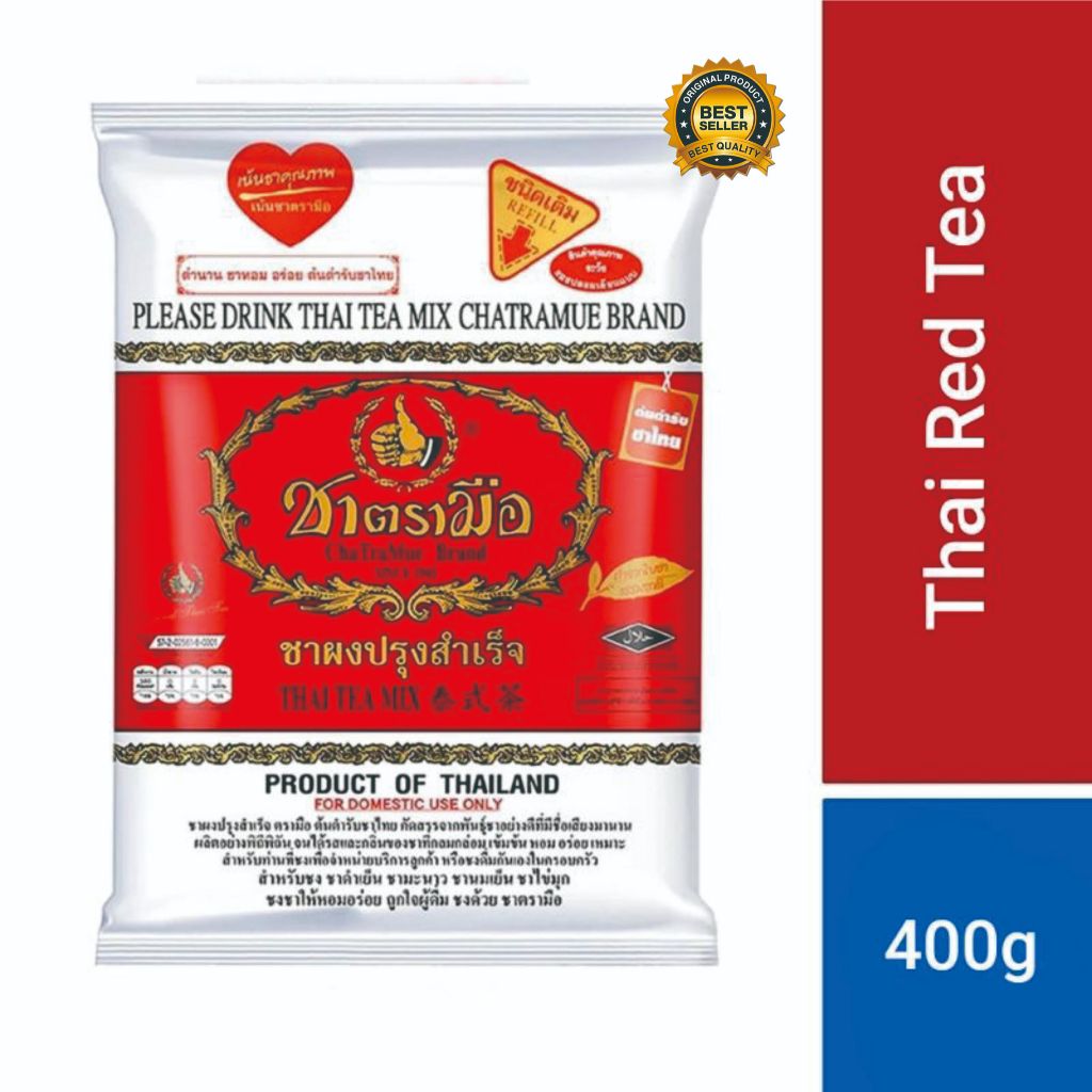 

Thai Tea Original Chatramue Teh MERAH / THAI TEA MIX CHATRAMUE