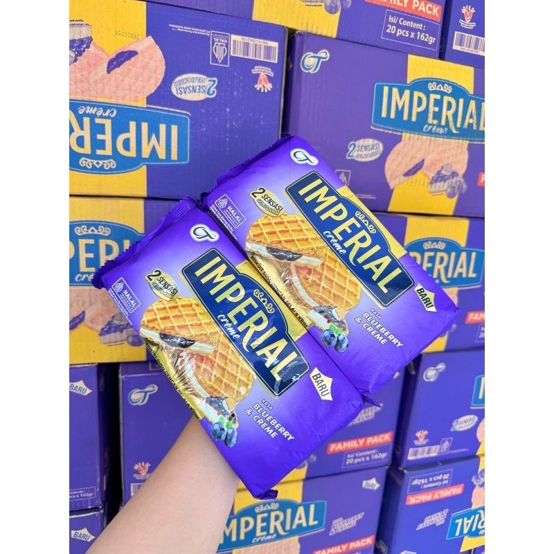 

IMPERIAL CREAM BISKUIT 162GR BLUEBERRY AND CREAM