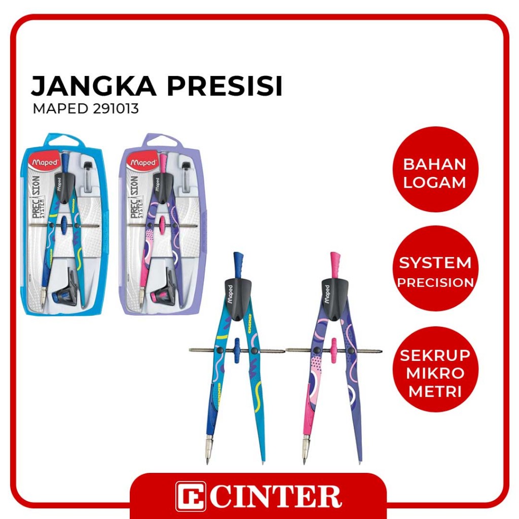 

MAPED - KOMPAS GAMBAR / JANGKA BOW COMPASS PRESCISION 3P BOX - DISPLAY 291013