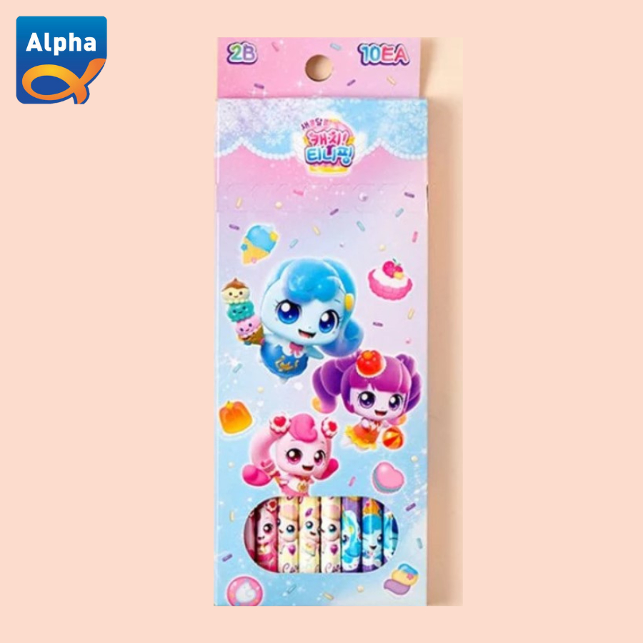 

[Teenieping] Teenieping Season 4 - Pencil 2B 10 Pcs Random color / Pensil 2B Teenieping isi 10 Pcs - Warna Random / [티니핑] 티피닝시즌4/연필 2B 10본 랜덤컬러