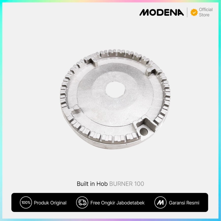 MODENA GENUINE PARTS  Burner #100 Aluminum Brass  / Tungku Aluminm