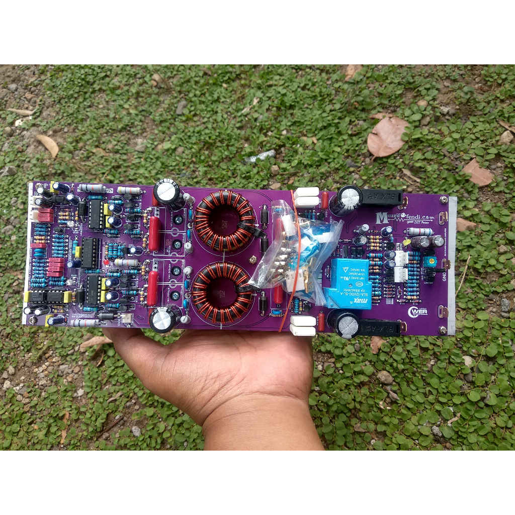 Class D Fullbridge D2K5 Dobel Feedback fullbridge Kit Power Amplifier + limiter KOMPLIT HS DAN FINAL
