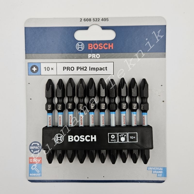 Mata Obeng Bosch Impact PH-2 (Satuan)