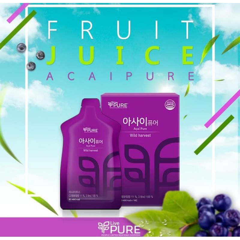 

LIVE PURE ACAI BERRY