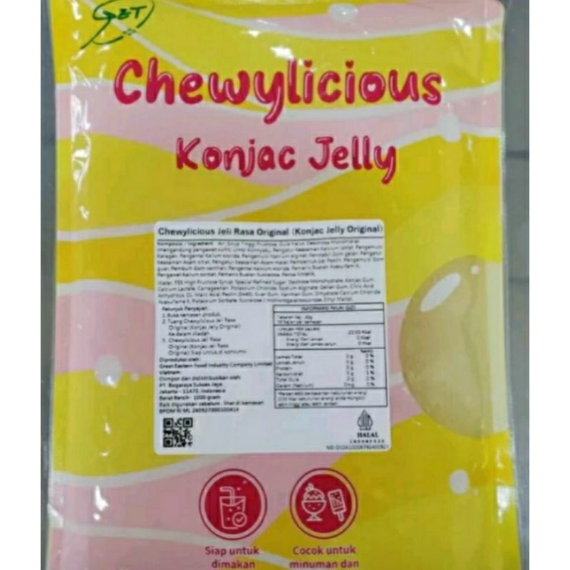 

BOBA KONJAC JELLY(CHEWYLICIOUS) 1KG